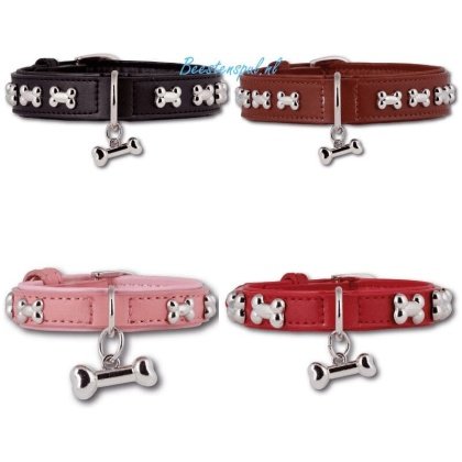 Doxtasy - Halsband - Art Leather - Silverbones