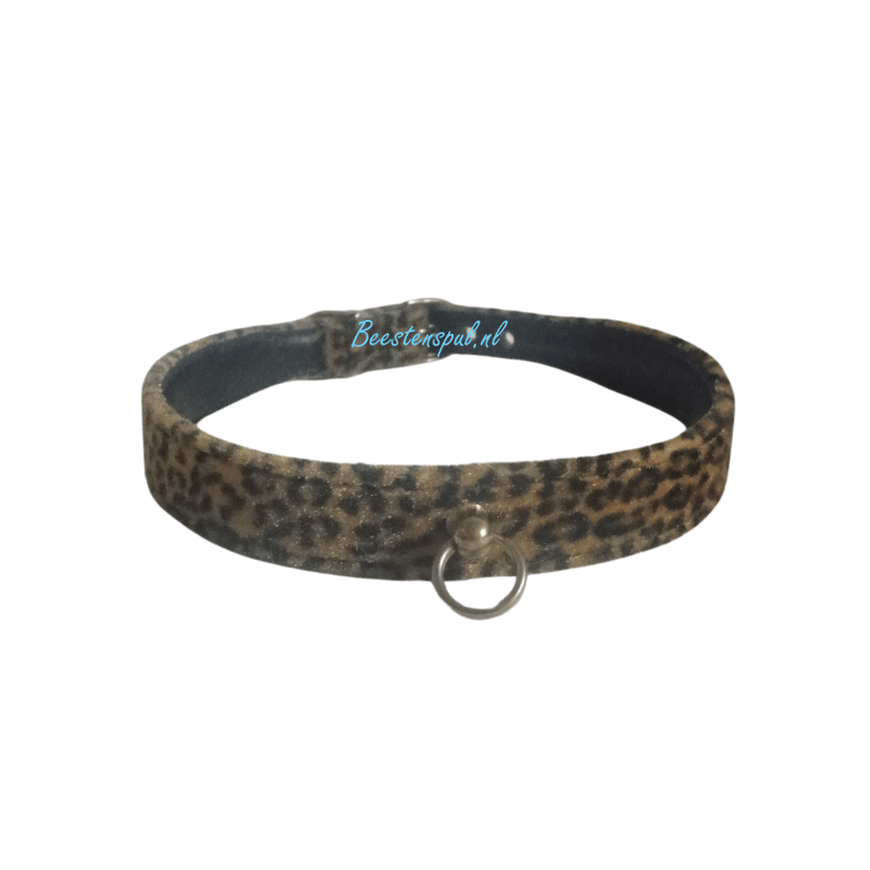 Halsband - Luipaard Print 1 Halsband - Luipaard Print