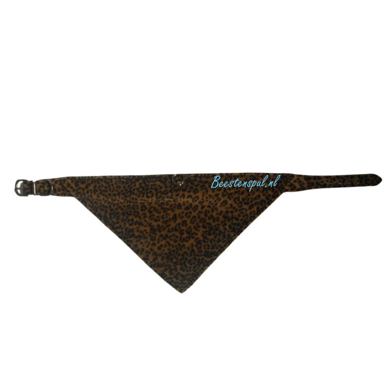 Halsband Zakdoek - Luipaard Print 1 Halsband Zakdoek - Luipaard Print