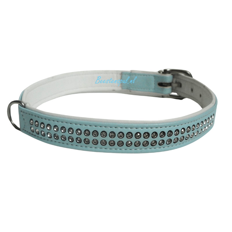 Halsband - Sweetie - 2 Rijen Strass 2 Halsband - Sweetie - 2 Rijen Strass - Afbeelding 2