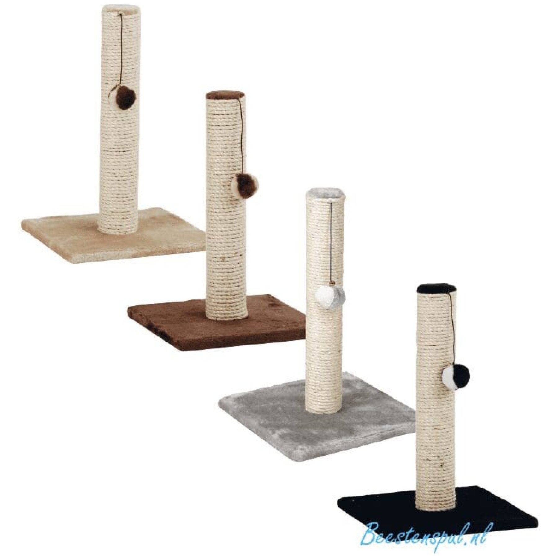 Beeztees Kratzbaum Gina Mini 45cm - Kratzbaum Für Kätzchen Beige