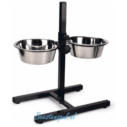Drink-/Voederstandaard - Zwart