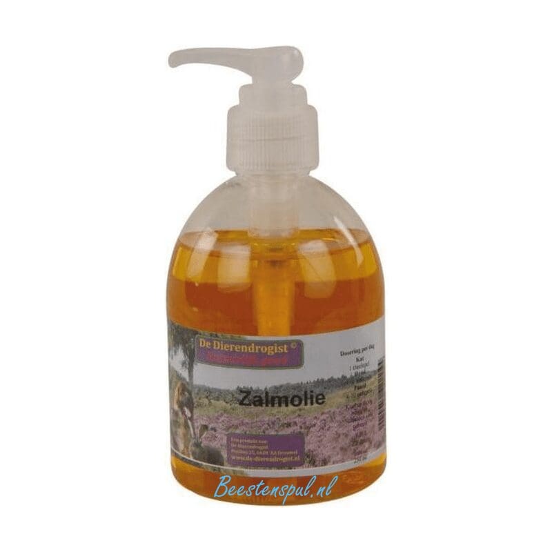 De Dierendrogist - Zalmolie 2 De Dierendrogist - Zalmolie - Afbeelding 2