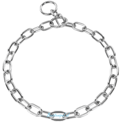 Slipketting - Chroom - Ovale Kleine Schakel