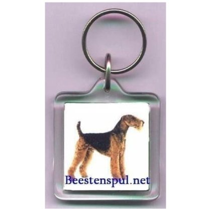 Airedale Terrier sleutelhanger 1
