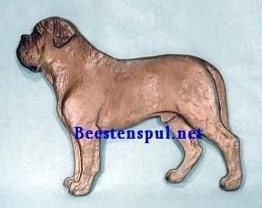 Bordeaux Dog decoratieplaat