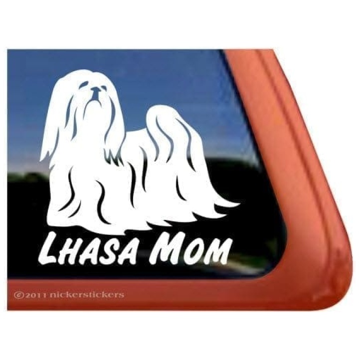 Lhasa Apso sticker Silhouet