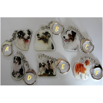 Australian Shepherd sleutelhanger gummie