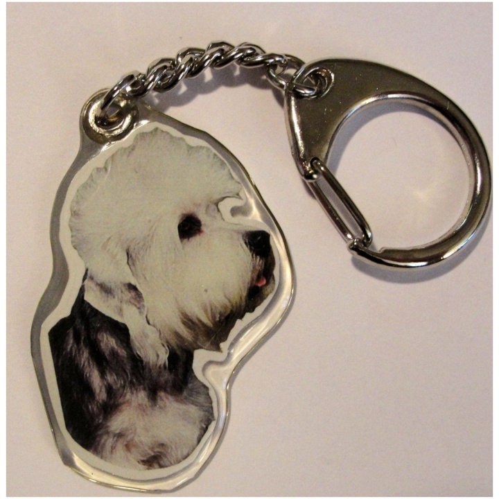 Dandie Dinmont Terrier sleutelhanger gummie