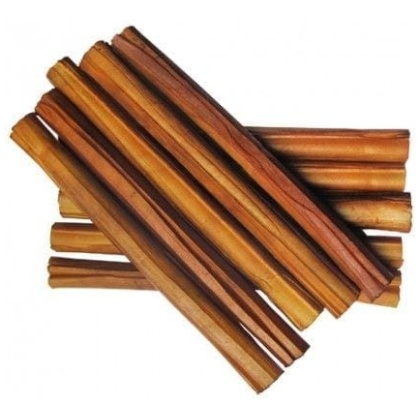 Buffelhuid staven gerookt