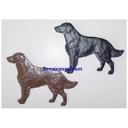 Flatcoated Retriever decoratieplaat