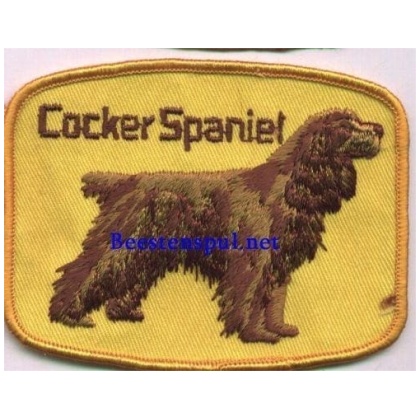 Engelse Cocker Spaniel Embleem 01