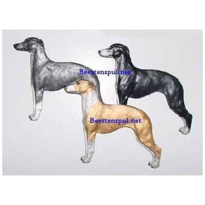 Whippet decoratieplaat