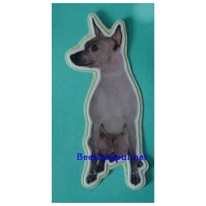 Mexicaanse Naakthond sticker 1