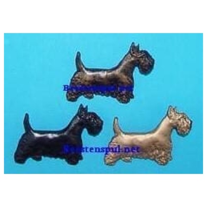 Schotse Terrier broche