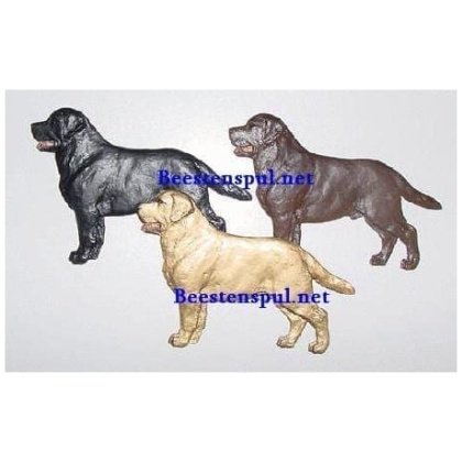 Labrador Mixed decoratieplaat