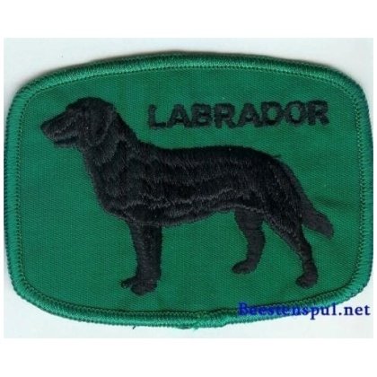 Labrador Zwart Embleem 02