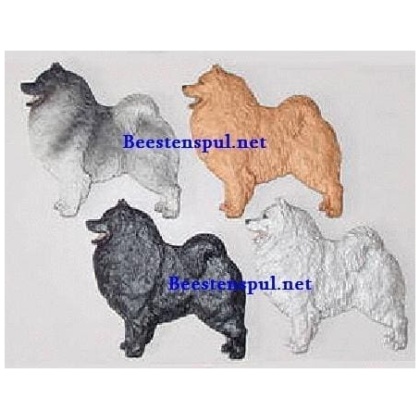 Keeshond decoratieplaat