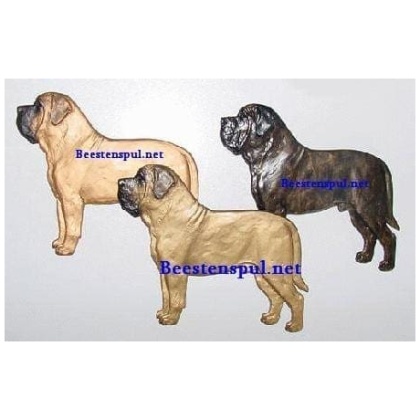 Mastiff decoratieplaat