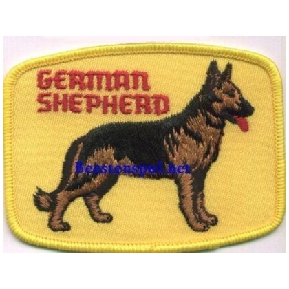 Duitse Herder Embleem 01