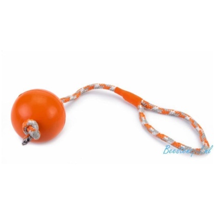 Beeztees - Bal aan Touw - Massief - Oranje