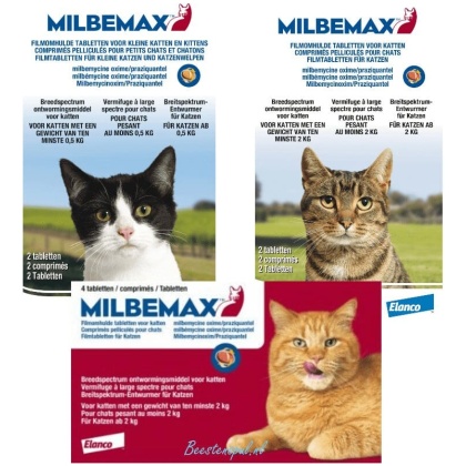 Milbemax - Ontworming Kat