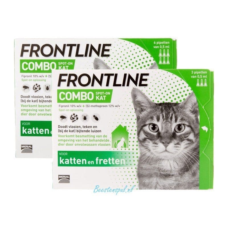 Frontline Combo - Pipetten- Kat 1 Frontline Combo - Pipetten- Kat