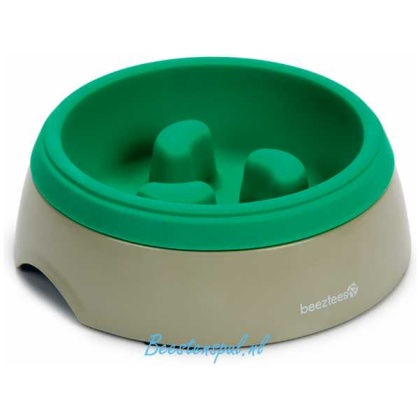 Beeztees - Anti Schrok Voerbak met Rubber - Lento