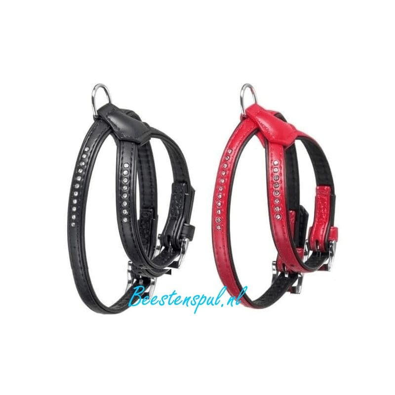 Flamingo - Tuig - Strass - Monte Carlo - Rood 1 Flamingo - Tuig - Strass - Monte Carlo - Rood