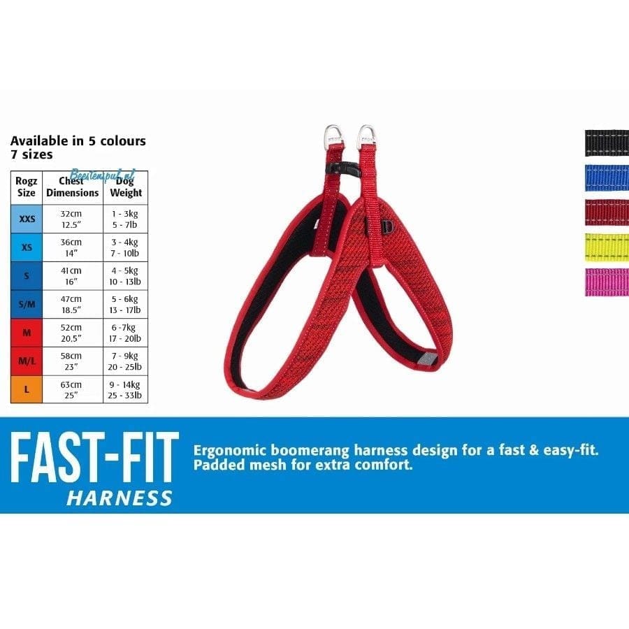Rogz for Dogz - Tuig - Fast Fit 2 Rogz for Dogz - Tuig - Fast Fit - Afbeelding 2