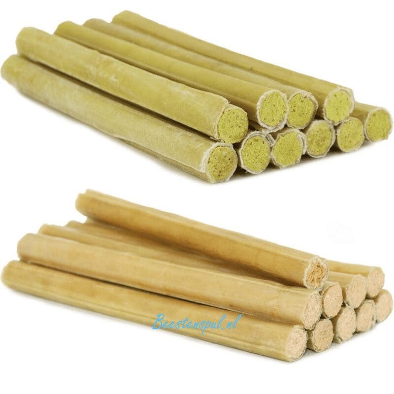 Buffelhuid Staven - Gevuld 1 Buffelhuid Staven - Gevuld