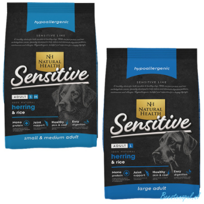 Natural Health  - Vis & Rijst - Hond