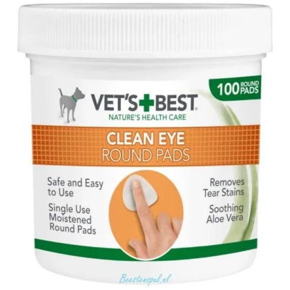 Vet's Best - Clean Eye Round Pads
