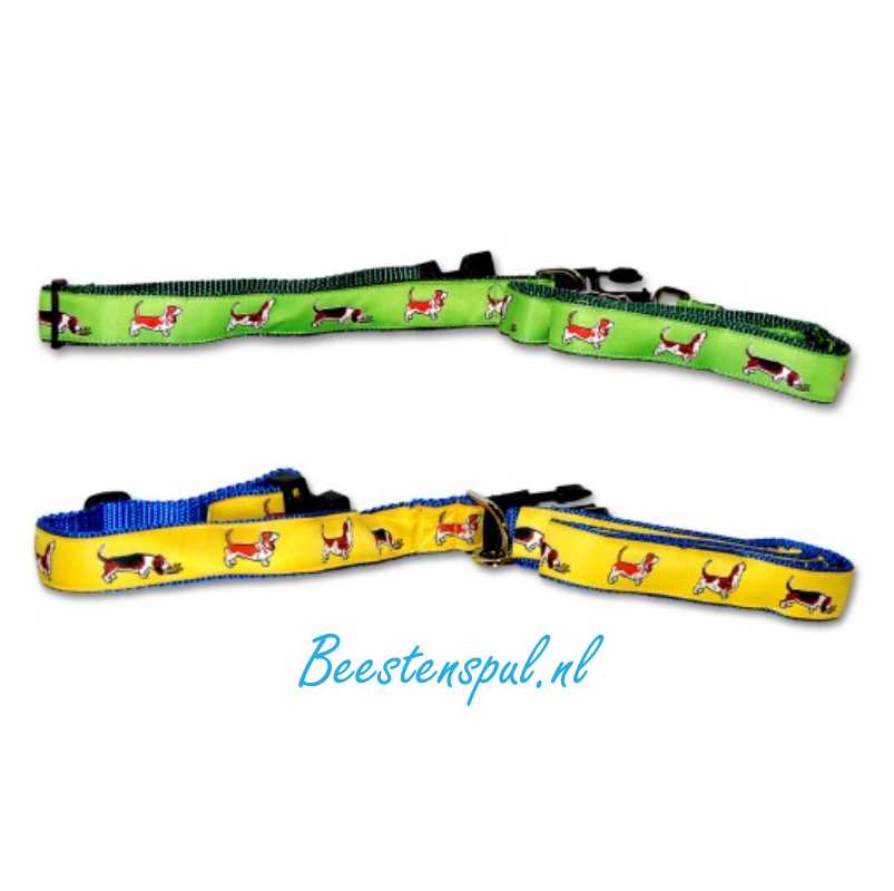 Halsband - Basset Hound 1 Halsband - Basset Hound
