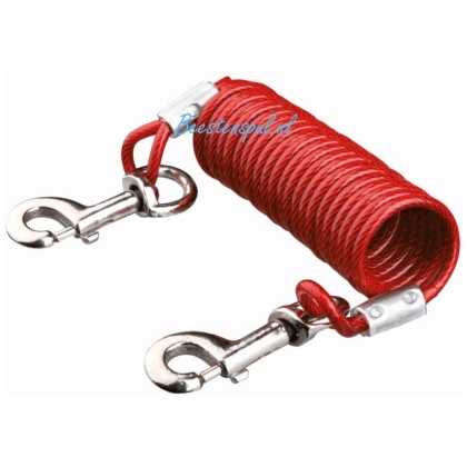 Trixie - Aanleglijn met Staalkabel