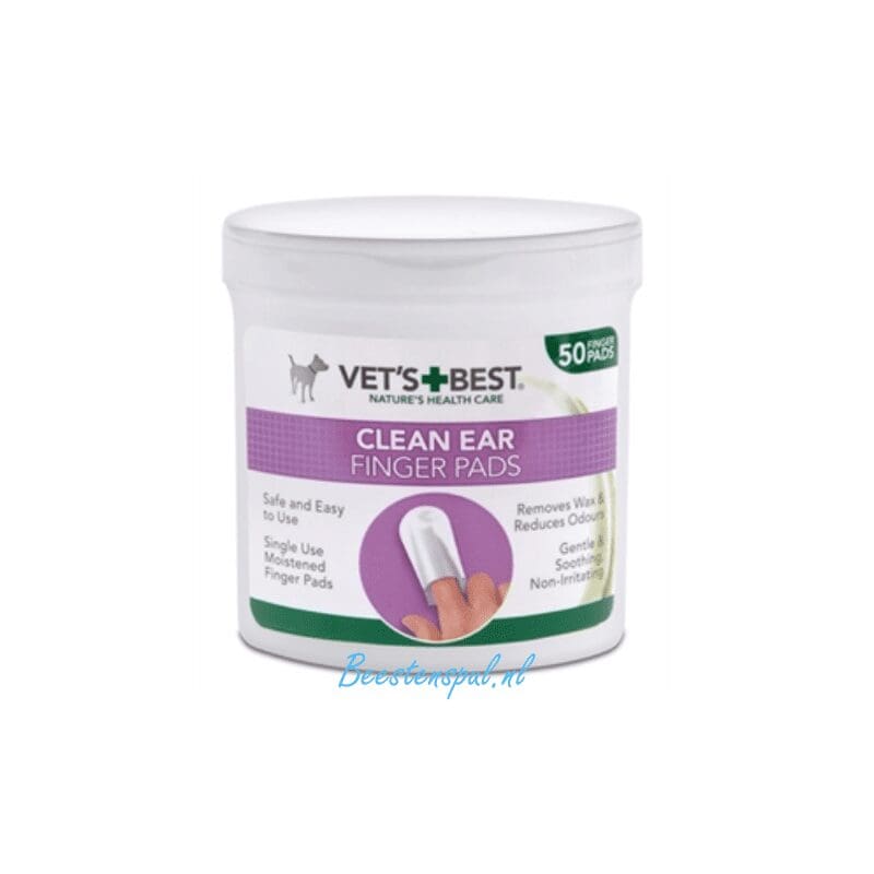 Vet's Best - Clean Ear Finger Pads 1 Vet's Best - Clean Ear Finger Pads