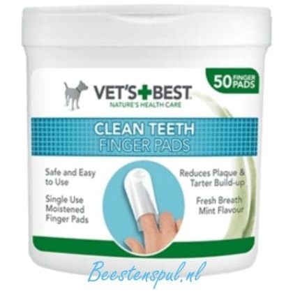 Vet's Best - Clean Teeth Finger Pads
