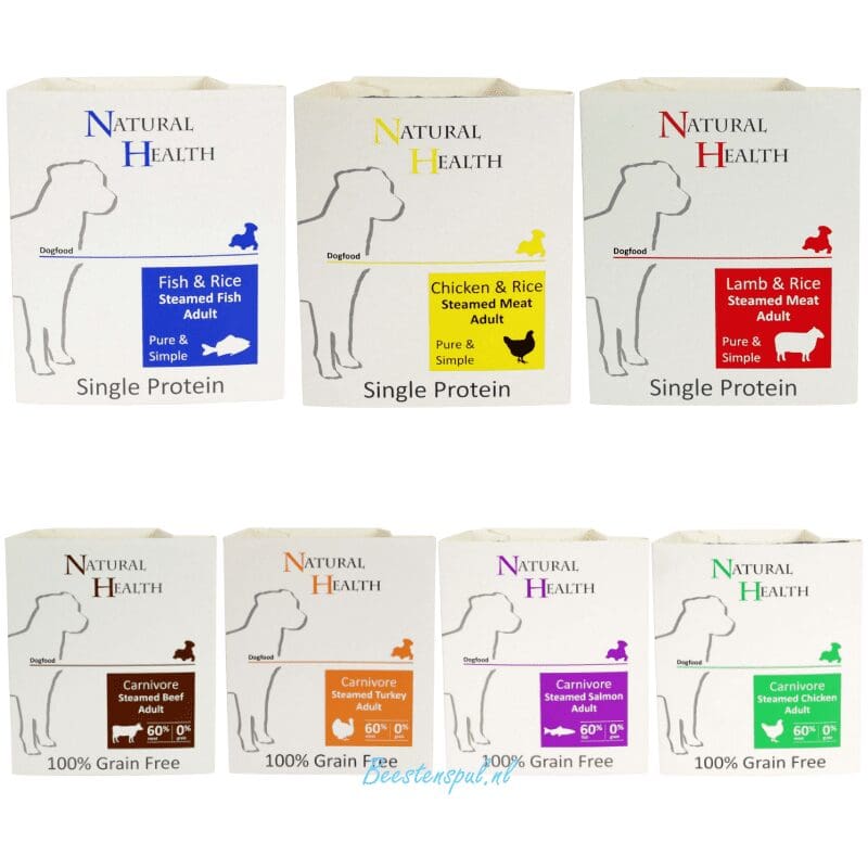Natural Health - Dog Steamed Carnivore 1 Natural Health - Dog Steamed Carnivore