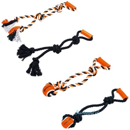 Beeztees - Flosstouw met Handvat