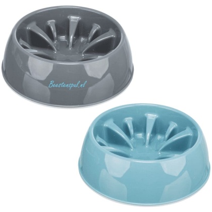 Trixie - Kunststof Voerbak - Slow Feed