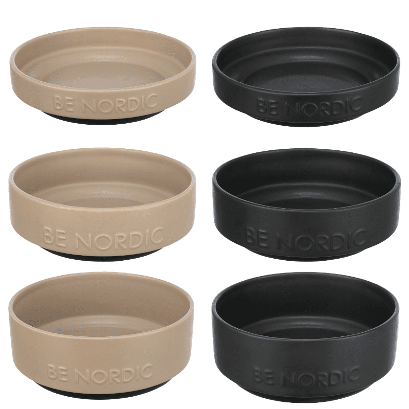 Trixie - Be Nordic - Keramische Voer-/Waterbak 1 Trixie - Be Nordic - Keramische Voer-/Waterbak
