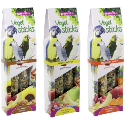 Esve - Vogelsticks - Papagaai