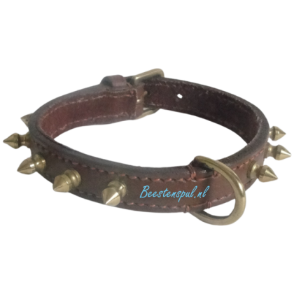 Doxtasy - Halsband - Spikes Bruin