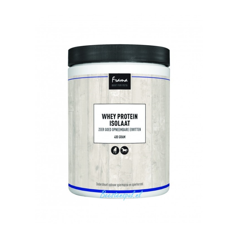 Frama - Whey Proteïne Isolaat(voor de actieve hond) 1 Frama - Whey Proteïne Isolaat(voor de actieve hond)