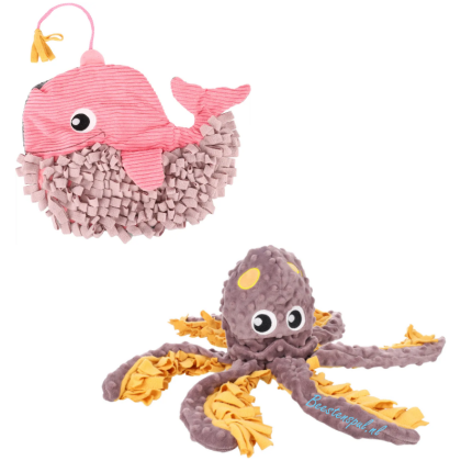 Flamingo - Snuffelmat Potvis & Octopus