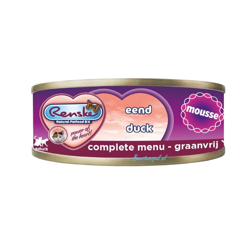 Renske - Kat - Blik Mousse Eend 1 Renske - Kat - Blik Mousse Eend