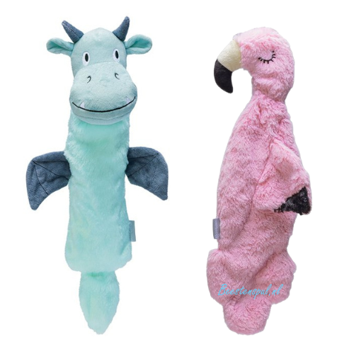 Beeztees - Puppy Flatino - Draak & Flamingo 1 Beeztees - Puppy Flatino - Draak & Flamingo