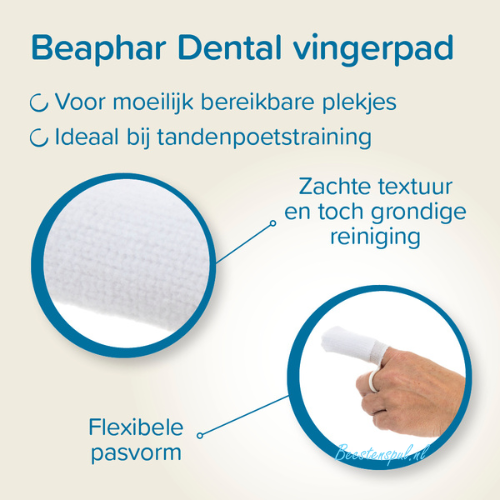 Beaphar - Dental Vingerpad 3 Beaphar - Dental Vingerpad - Afbeelding 3
